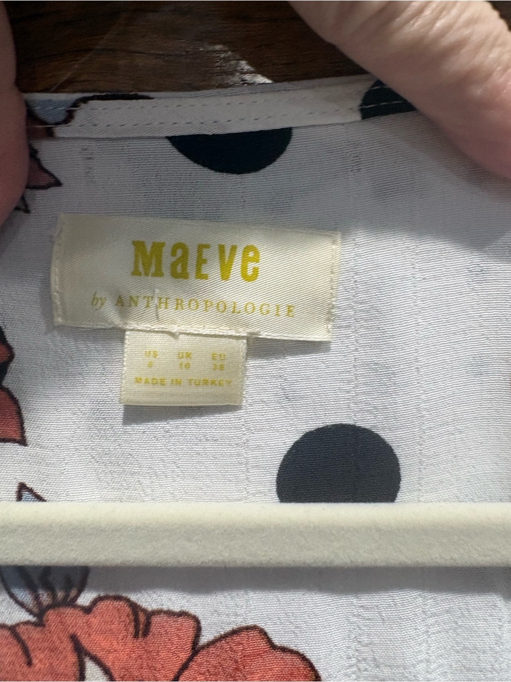 Maeve Aubrey Wrap Dress Size 6 - Picture 5 of 12